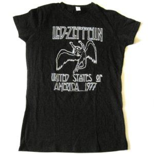 Led Zeppelin 77 Tour Junior Ladies Tee